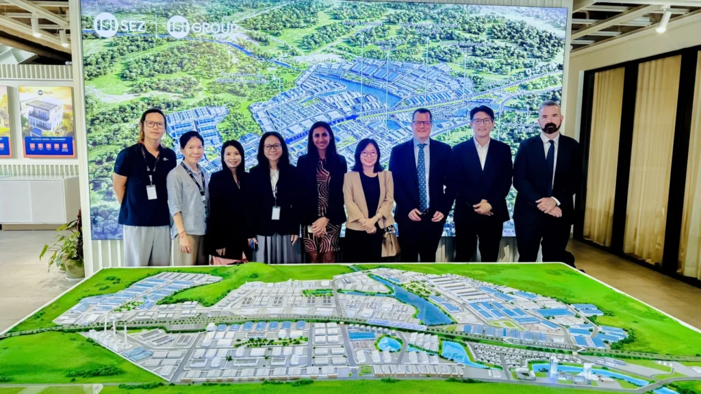 ADB Visits ISI SEZ